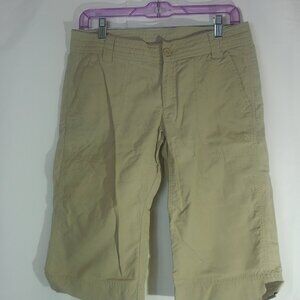 The North Face Khaki Bermuda Nylon Hiking Shorts Women’s Size 6